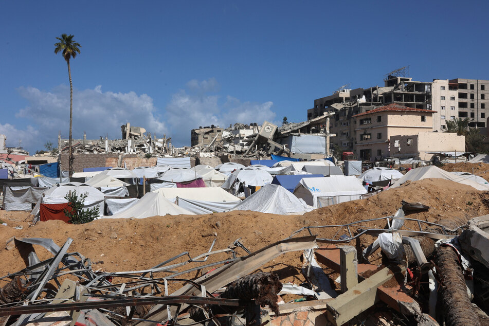 Nearly 400,000 Gaza residents have been displaced in the weeks since Israel resumed military operations in the territory, with relentless attacks leading to "large-scale civilian casualties," the UN secretary-general's spokesman said Monday.