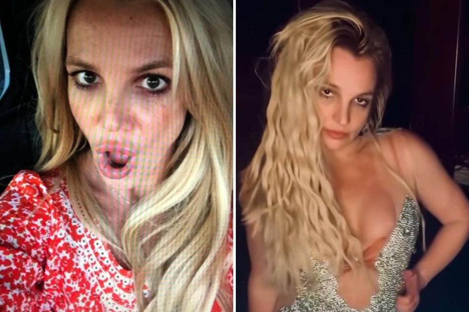 Britney Spears caught hanging out of moving car on freeway months after DUI arrest