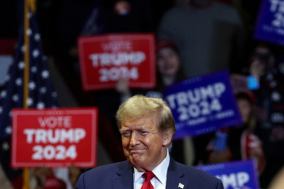 Donald Trump easily won the Republican presidential primary in Michigan,