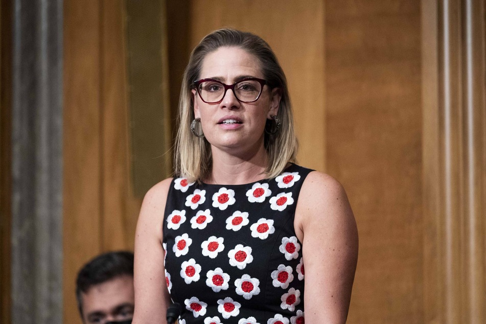Kyrsten Sinema of Arizona is the other Senate holdout refusing to vote for the $3.5-trillion spending bill.