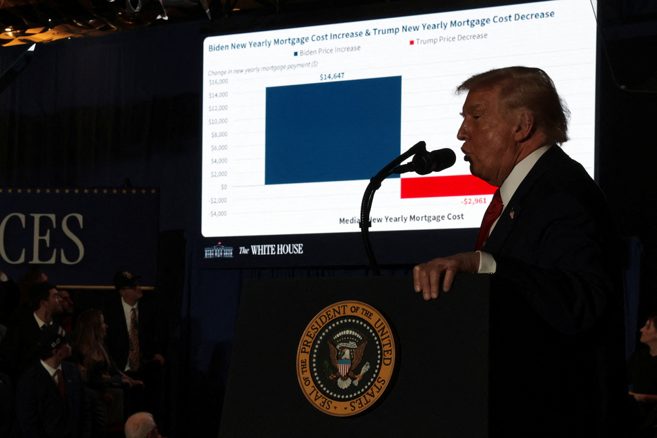 Trump claims prices are falling in Pennsylvania rally dominated by slurs against Somalis