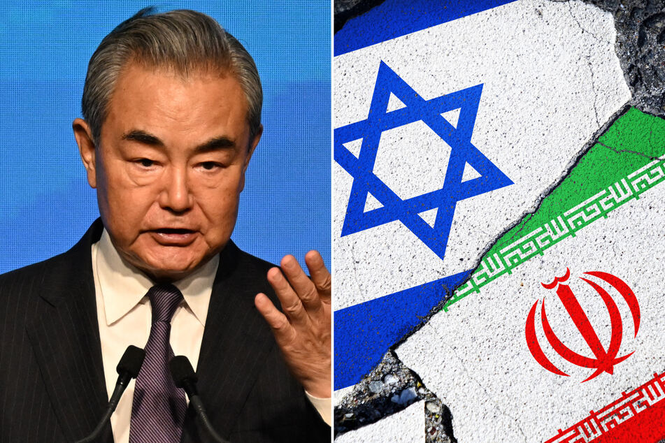 Chinese Foreign Minister Wang Yi said Wednesday his country was concerned that the conflict between Israel and Iran "may get out of control".