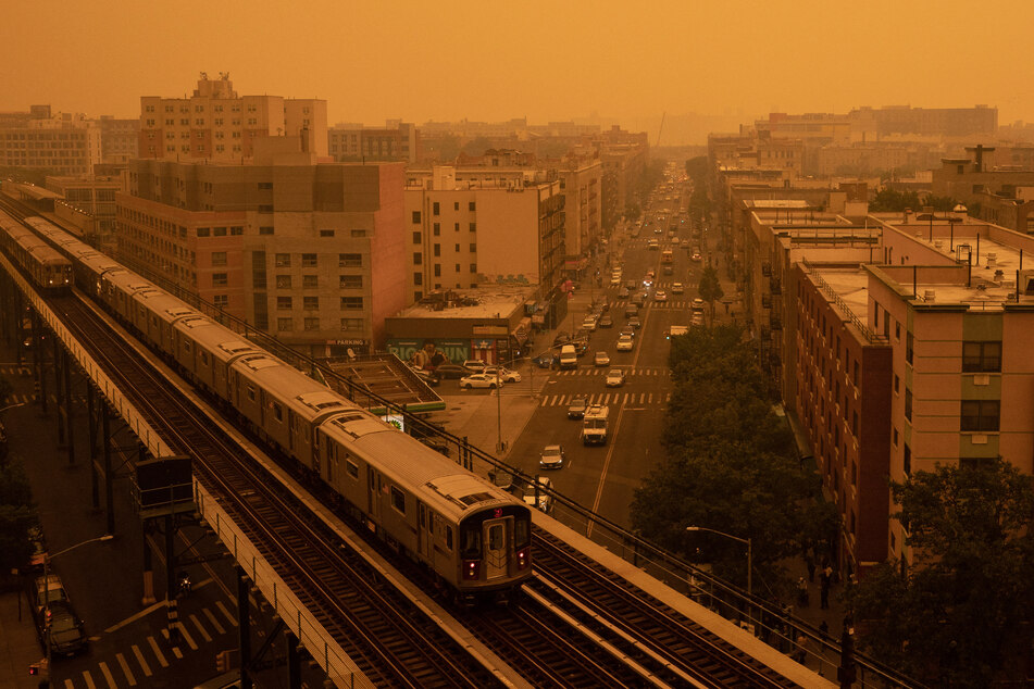 Pollution from Canada wildfires similar to breathing secondhand smoke