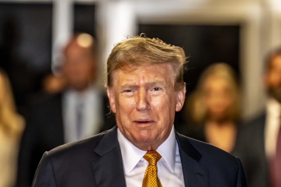 Donald Trump's social media account on Tuesday removed a video showing fake headlines about a "unified reich" if he wins the 2024 presidential election, as the White House strongly condemned the post.
