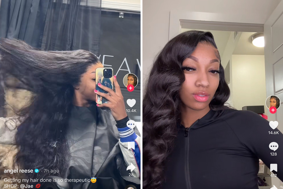 Angel Reese wows with luscious new graduation hairdo