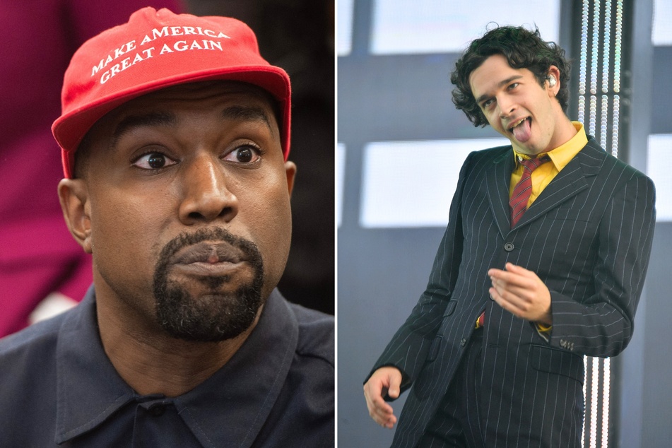 The 1975 lead singer Matty Healy praised rapper Kanye West at the band's recent performance in New York, telling the crowd to "separate the antisemitism."
