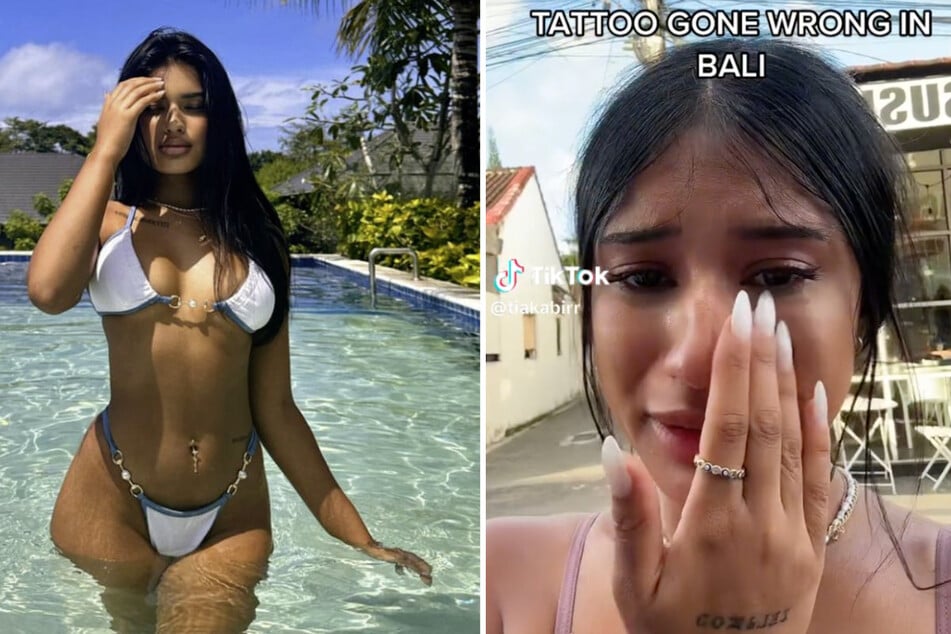 Tattoo fail leaves devastated TikToker in tears