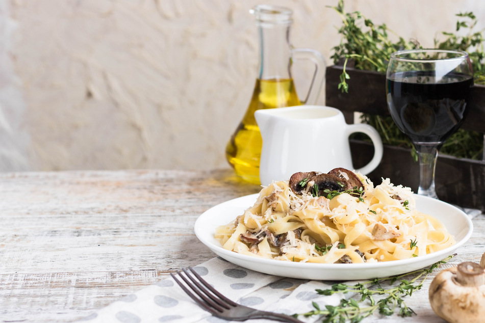 Once you have perfected Alfredo sauce, feel free to add things.