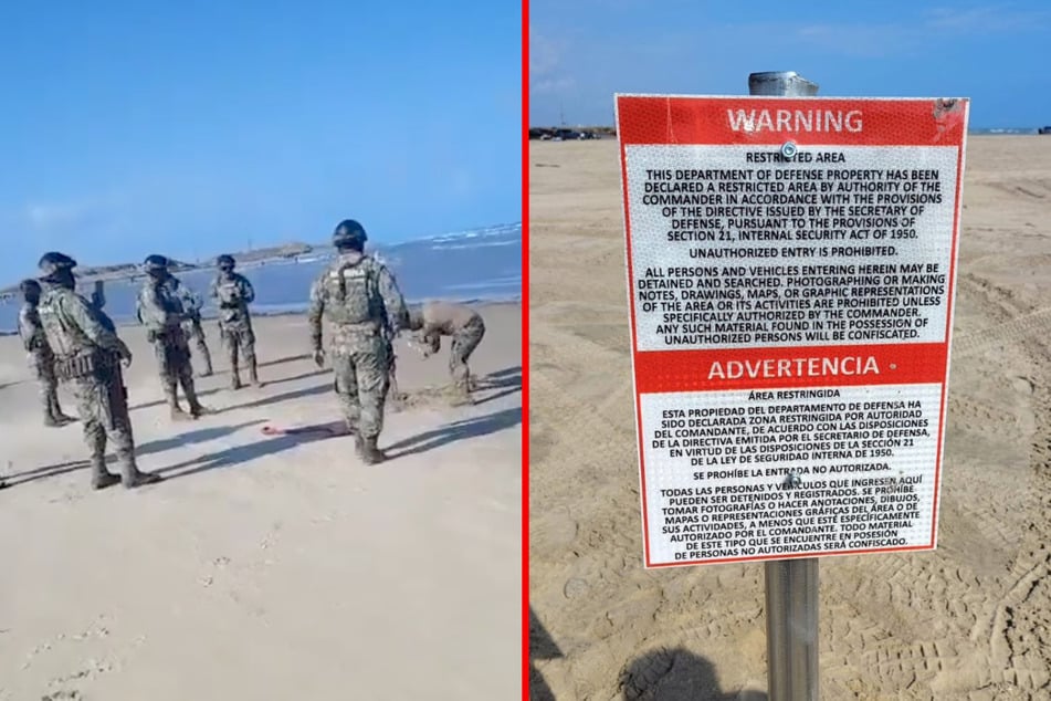 US troops reportedly attempt to declare Mexican beach a "restricted area"