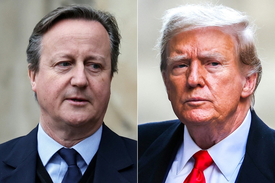 Trump meets with British foreign secretary in "unusual situation"