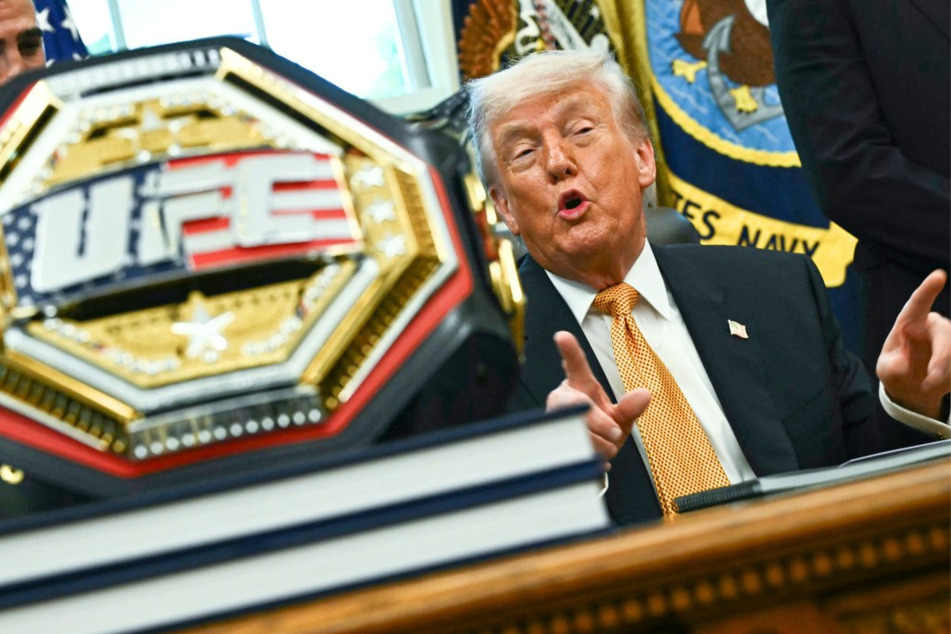 Nearly half of Americans find Trump's White House UFC fight inappropriate, poll finds