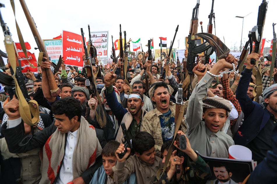 Houthis claim credit for Red Sea tanker strikes as US attacks Iran for 12th consecutive night