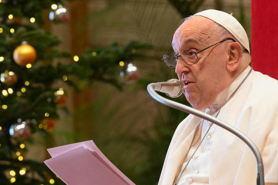 Pope Francis on Saturday condemned the bombing of children in Gaza as "cruelty", a day after an Israeli air strike killed seven children from one family.