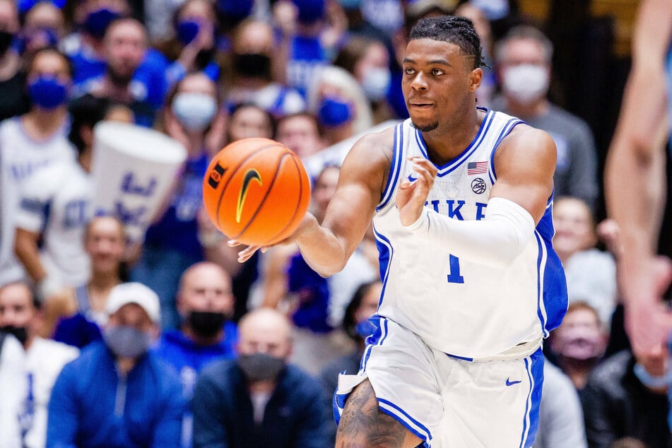 Blue Devils guard Trevor Keels led his team with 19 points on Saturday night.