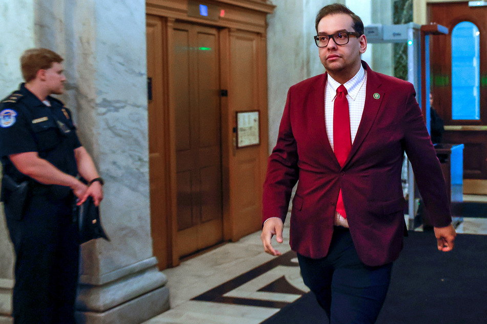 New York Representative George Santos took to Twitter to explain his bizarre decision to appoint himself treasurer of his own campaign.