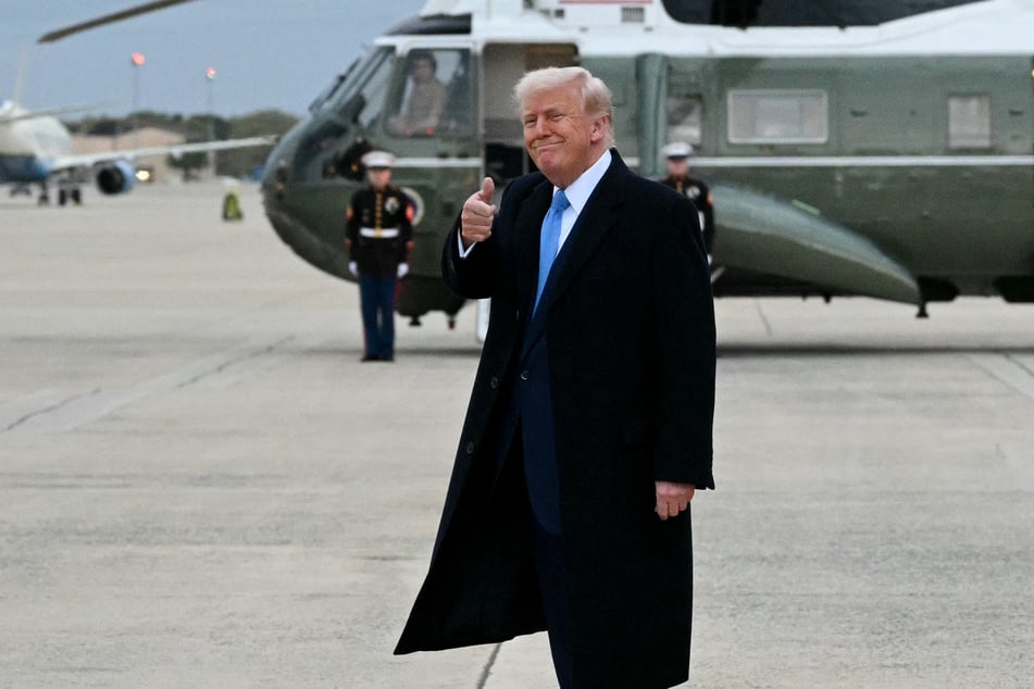 Trump has refused to back down from his trade war despite growing concerns of a global recession.