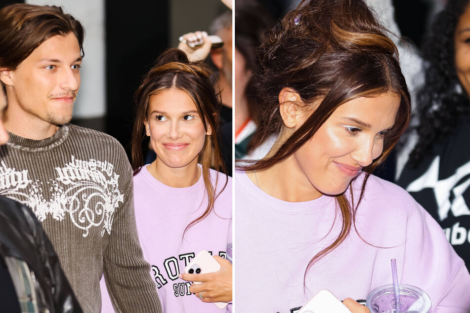 Millie Bobby Brown dodges paparazzi with unusual disguise in Italy