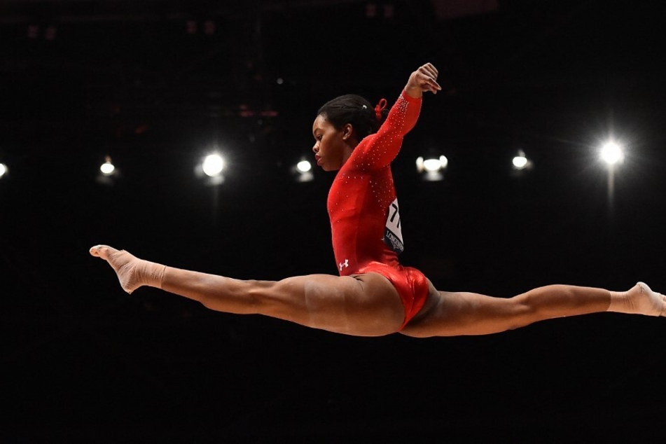 Gabby Douglas' new floor routine transcends the dramatic boundaries of traditional choreography.