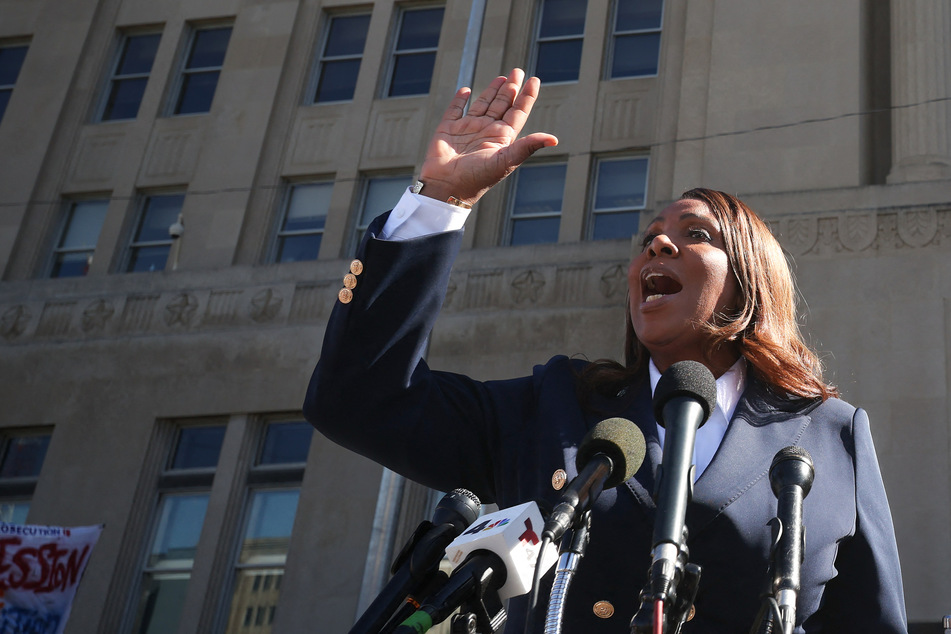 Letitia James slams Trump admin's "illegal and unethical behavior" as she fights indictment
