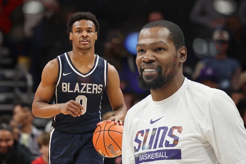 Kevin Durant puts up big prediction on Bronny James' college basketball pick!