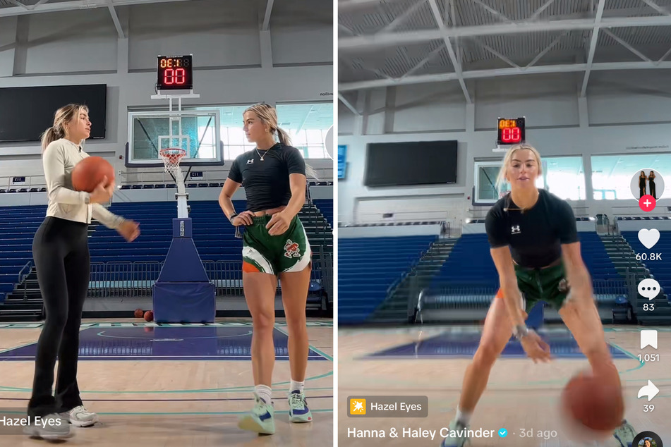 Cavinder twins' double hoops magic sends fans into a tizzy
