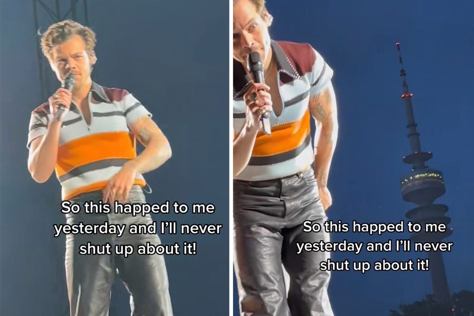 Harry Styles gives hilarious dating advice in viral Love on Tour clip: "Dump him!"