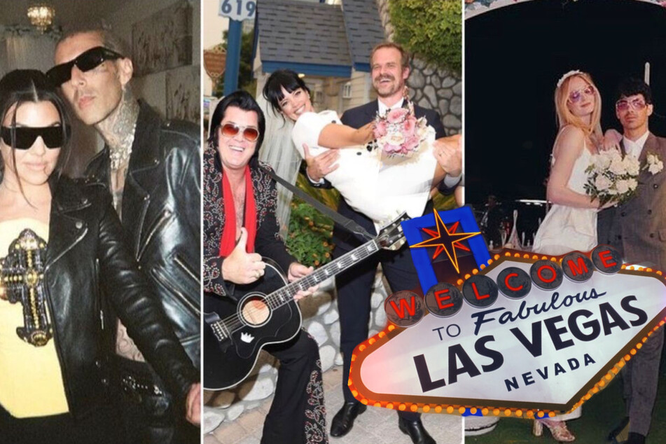Viva Las Vegas! Celeb couples who got hitched in Sin City