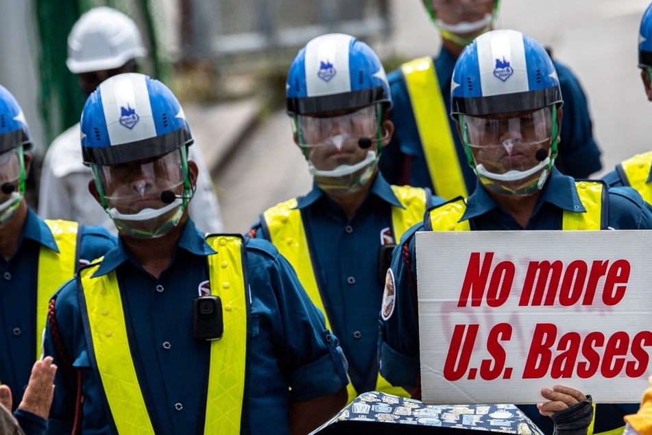 A US soldier stationed in Okinawa, Japan has been charged with sexually assaulting a teenage girl, sparking outrage (file photo).