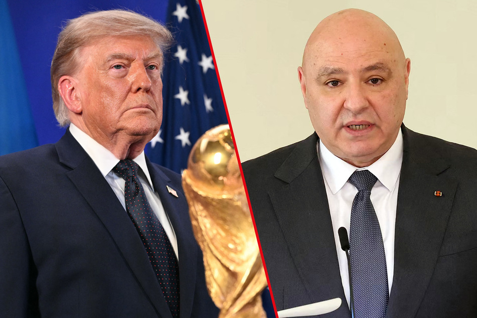 Lebanese President Joseph Aoun (r) has departed for his visit to Washington, where he will hold talks with US counterpart Donald Trump.