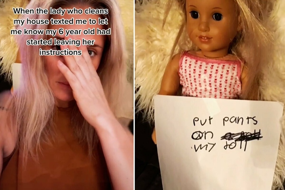Mother is mortified after seeing her daughter's instructions for the housekeeper