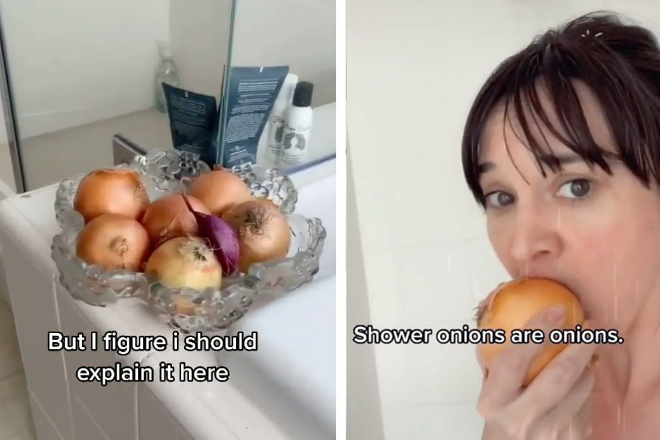 "Shower onions" are taking over TikTok – and they're not as crazy as they sound!