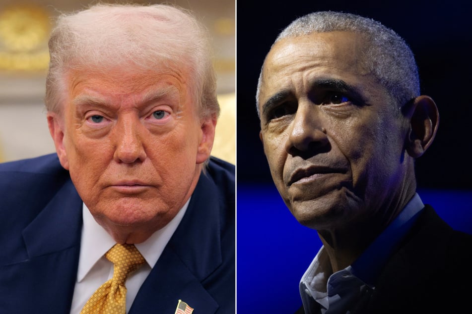 Trump hurls new accusations at Obama as he calls for prosecution