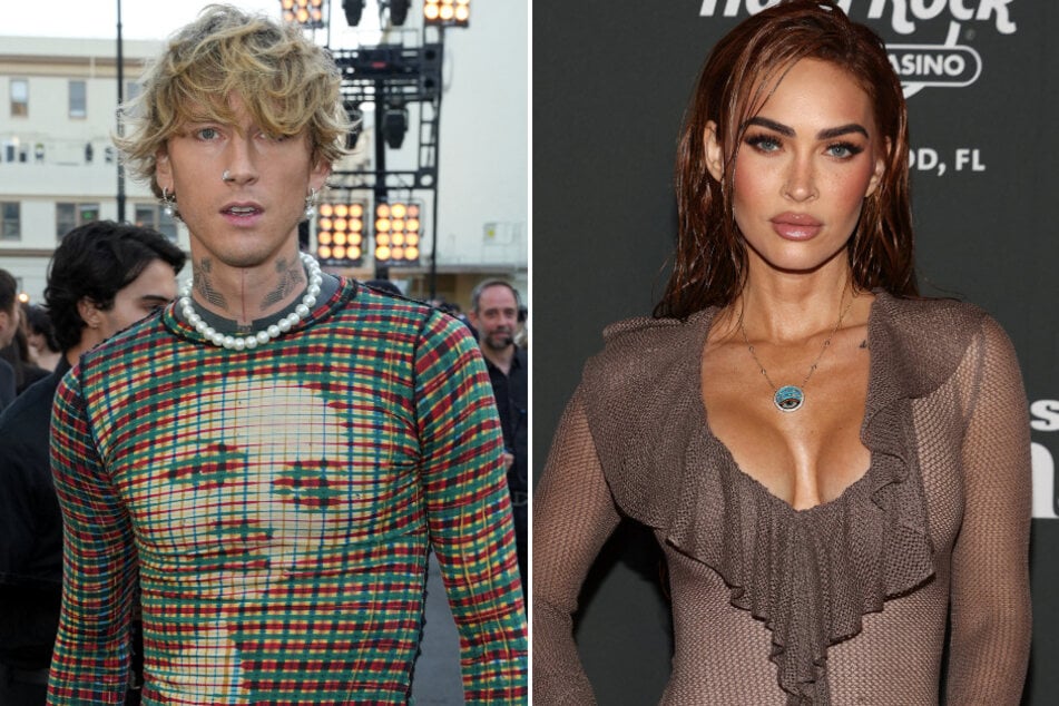 Megan Fox (r.) and Machine Gun Kelly's romantic relationship is reportedly "done," according to an inside source.