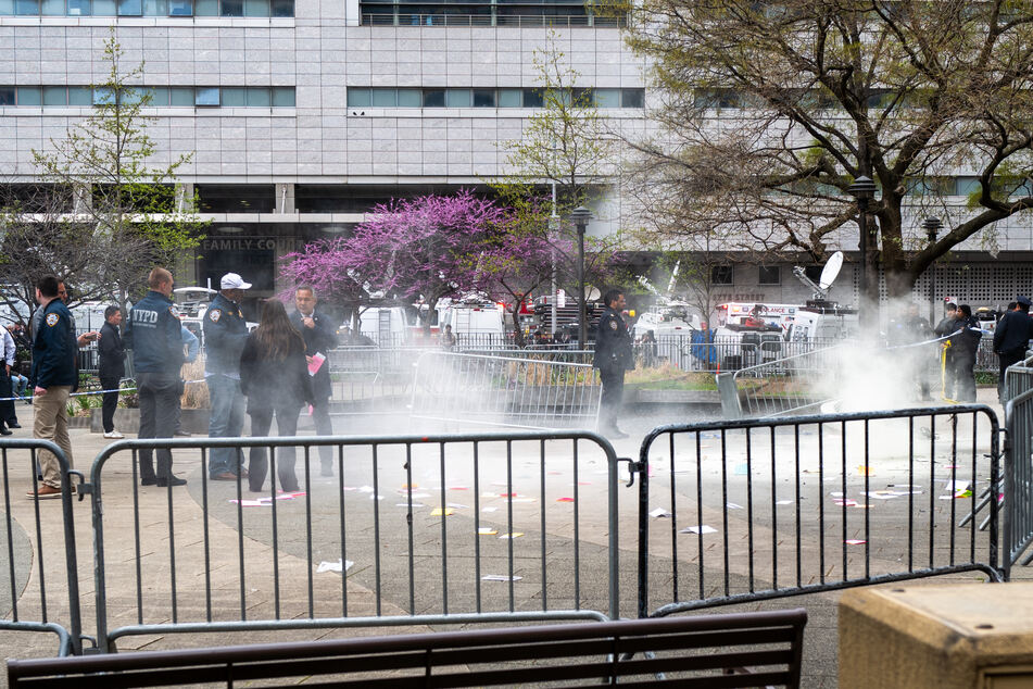 Florida man sets himself on fire outside Trump hush money trial courthouse