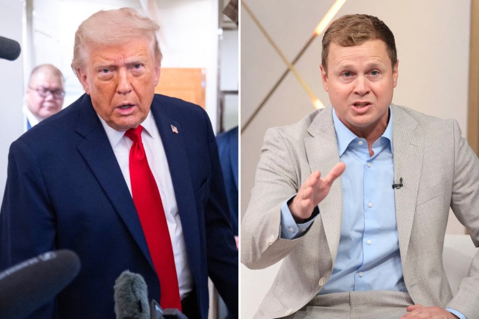 Los Angeles mayoral candidate Spencer Pratt (r.) has conceded the primary race, but notably did not contest the results as President Donald Trump done.