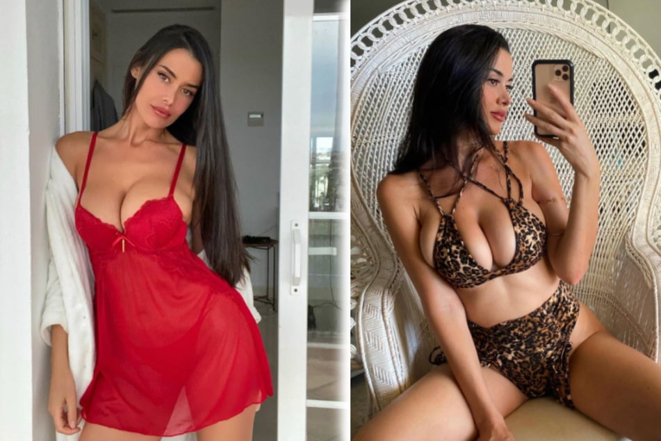 Hot, hotter, Eva: sexy Spanish model turns up the heat