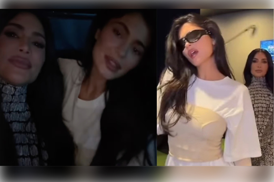 Kim Kardashian and Kylie Jenner have epic sister-sister night out seeing SZA!