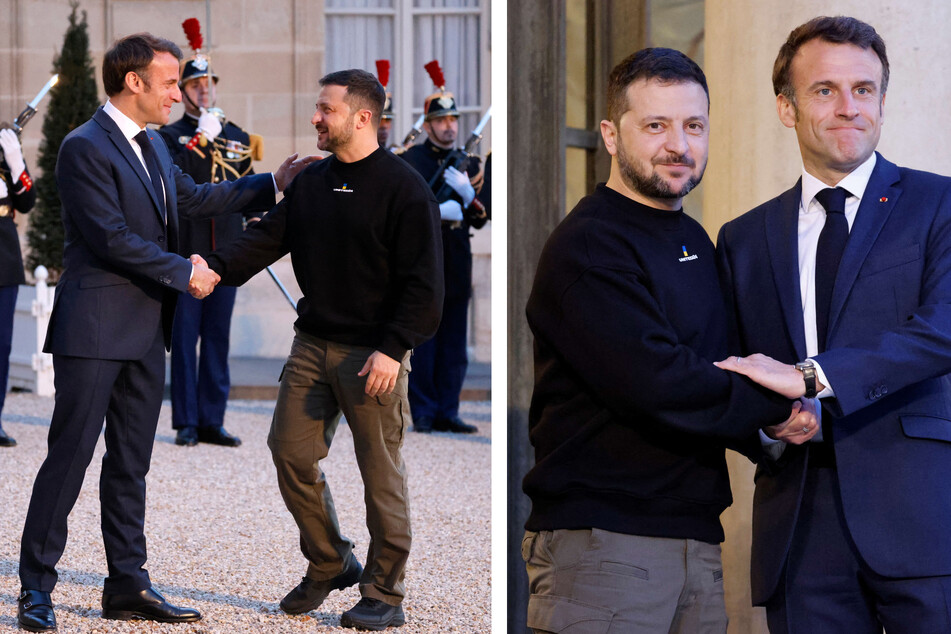 Ukraine's Zelensky arrives in Paris for surprise visit after whirlwind weekend