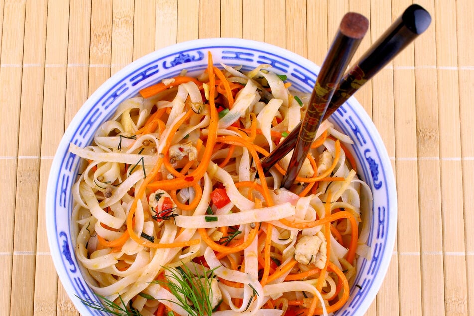 A good Vietnamese salad doesn't necessarily need meat.
