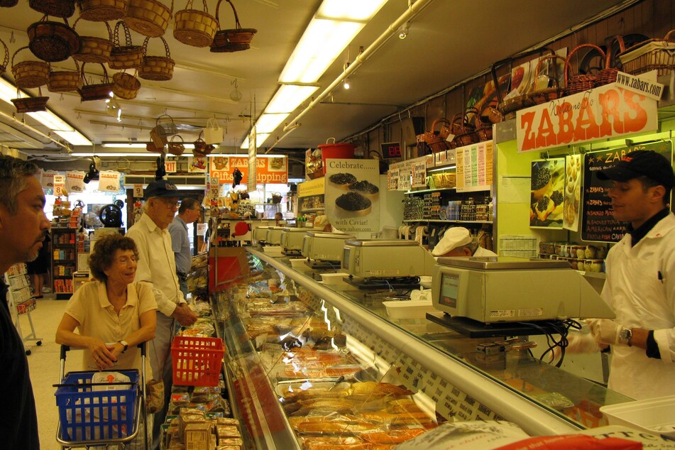 Zabar's began as a rented counter, selling quality smoked fish, and has grown into a destination stop for Manhattan foodies and tourists.