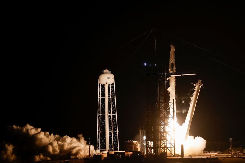 The Crew-7 mission to the International Space Station launches from Cape Canaveral, Florida.