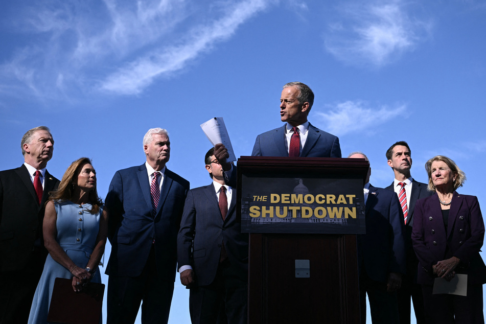 Democrats and Republicans remain far apart amid the government shutdown, with each party pointing the finger at the other.