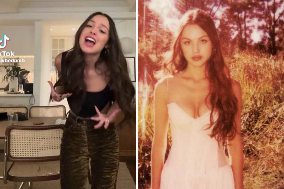 Olivia Rodrigo celebrates new song in TikTok with a very special guest