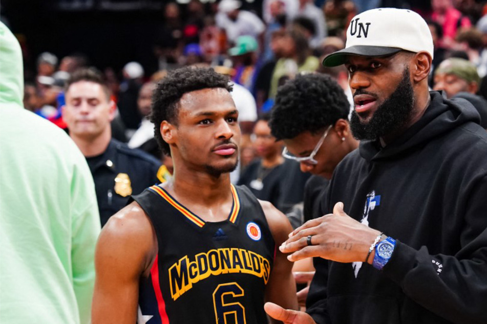 LeBron James dedicates 21st NBA season to son Bronny