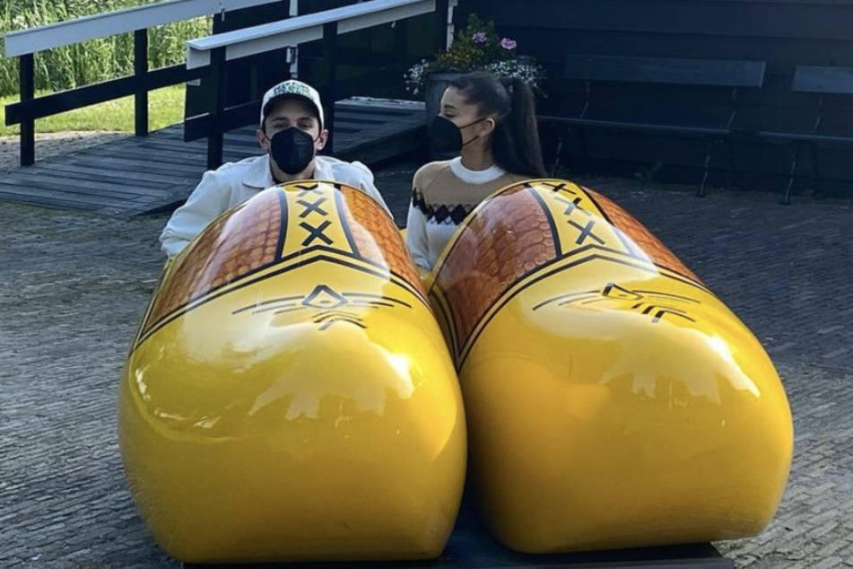 Ariana Grande shares adorable pics from her honeymoon with Dalton Gomez