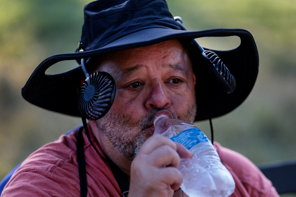 A sweltering heat wave on the East Coast has raised concerns for the health of attendees.