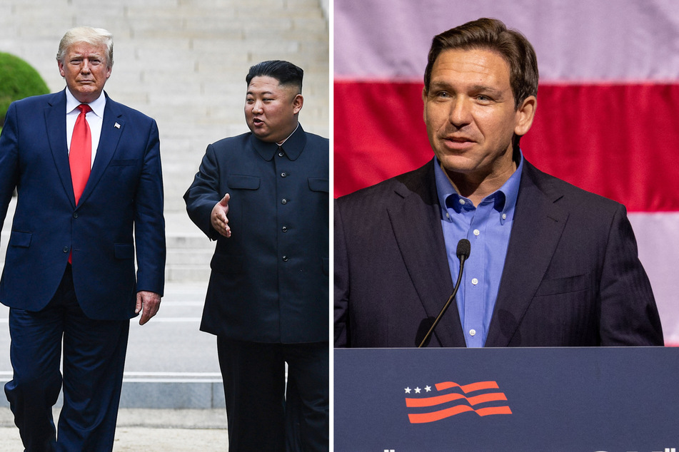 Donald Trump slammed by Ron DeSantis and Mike Pence for Kim Jong Un praise