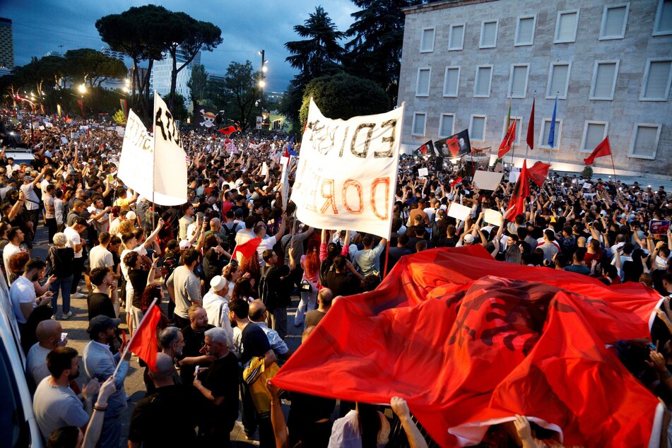 Thousands protest in Albania against island real estate project linked to Jared Kushner and Ivanka Trump