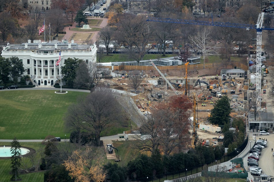 The construction of President Donald Trump's ballroom may be paused as he faces a lawsuit over the destruction of the East Wing.