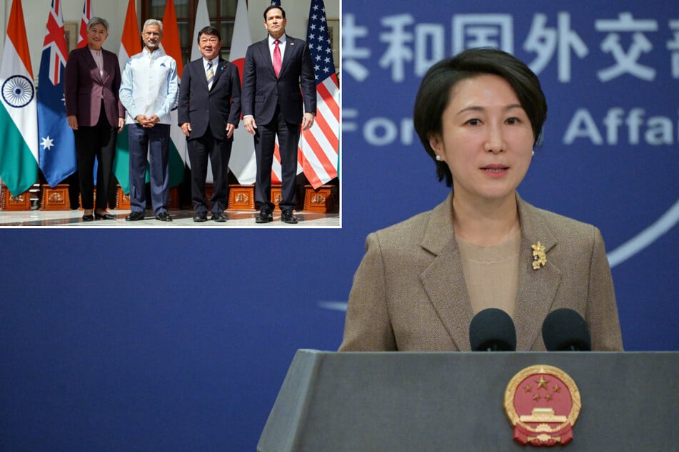 China warns Quad ministers against "forming cliques" and provoking conflict after India meeting